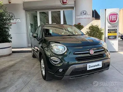 Usata Fiat 500X Cross 120 CV (88 kW) 2020 Verde SUV