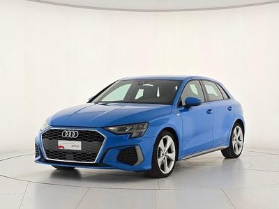Usata Audi A3 S-Line 150 CV (110 kW) 2022 Blu/azzurro Berlina