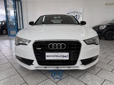 Usata Audi A5 Advanced 176 CV (129 kW) 2012 Bianco Coupé