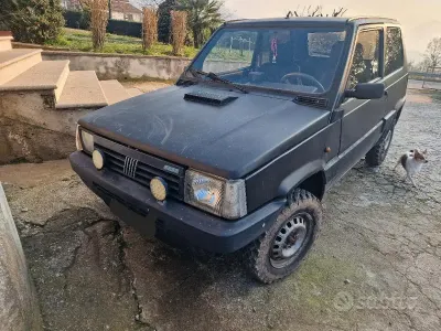 Usata Fiat Panda 4x4 1987 Nero Utilitaria