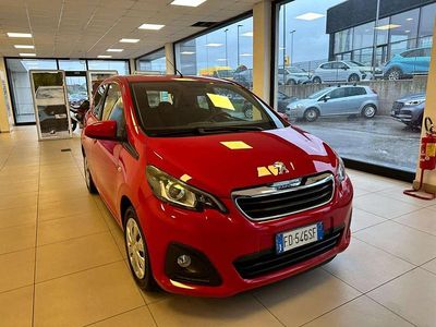 Usata Peugeot 108 Allure 69 CV (50 kW) 2016 Rosso Utilitaria