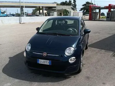 Usado Fiat 500C Pop 69 CV (50 kW) 2020 Azul Descapotable
