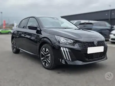 Nuova Peugeot 208 100 CV (73 kW) 2026 Nero Utilitaria