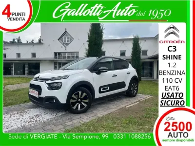 Usata Citroën C3 Aircross PureTech 110 CV (80 kW) 2023 Bianco/t.nero SUV