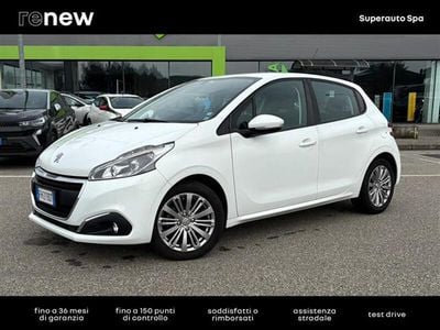 Usata Peugeot 208 Active 75 CV (55 kW) 2017 Bianco Utilitaria