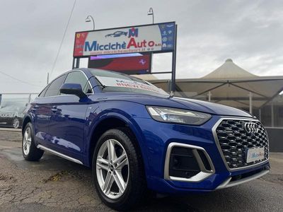 Usata Audi Q5 Sportback S-Line 204 CV (150 kW) 2021 Blu SUV