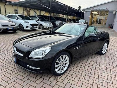 Usata Mercedes SLK200 272 CV (200 kW) 2013 Nero Cabrio