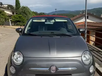 Usata Fiat 500C Pop 69 CV (50 kW) 2014 Grigio Cabrio