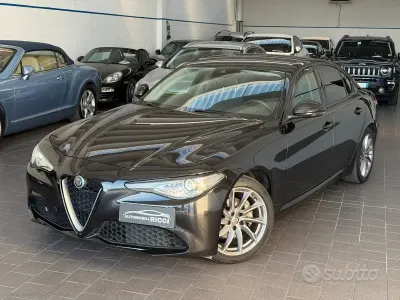 Gebraucht Alfa Romeo Giulia Super 160 PS (117 kW) 2018 Schwarz Limousine