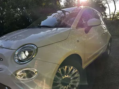 Usata Fiat 500 Lounge 69 CV (50 kW) 2018 Bianco Utilitaria