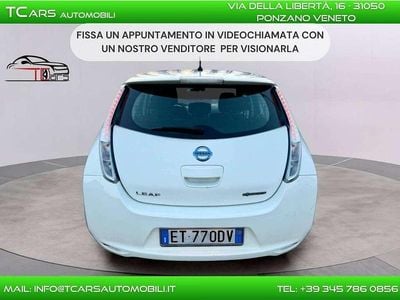 Usata Nissan Leaf 80 kW (109 CV) 2013 Bianco Utilitaria