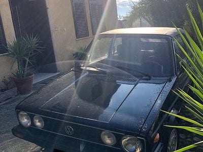 Usata VW Golf Cabriolet 50 CV (36 kW) 1981 Nero Cabrio