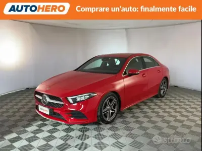 Usata Mercedes A180 Premium 116 CV (85 kW) 2021 Rosso Berlina