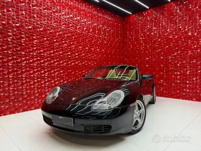 Brugt Porsche Boxster 220 HK (161 kW) 2001 Sort Cabriolet