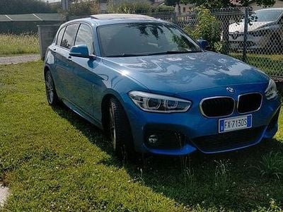 Usata BMW 116 M Sport 116 CV (85 kW) 2019 Blu Utilitaria