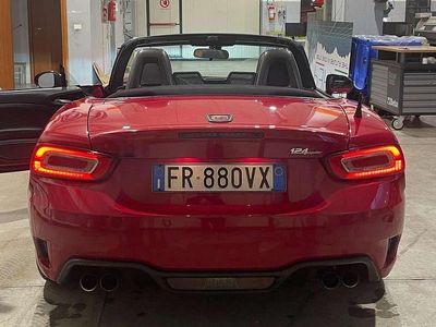 Usata Abarth 124 Spider 170 CV (125 kW) 2018 Rosso Cabrio