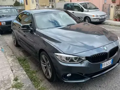 Usata BMW 420 Coupé Sport Line 190 CV (139 kW) 2016 Nero Coupé