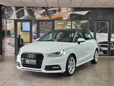 Usata Audi A1 S-Line 90 CV (66 kW) 2018 Bianco Berlina