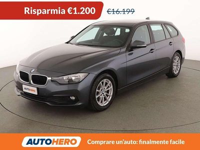 Usata BMW 318 Advantage 150 CV (110 kW) 2017 Grigio Station wagon