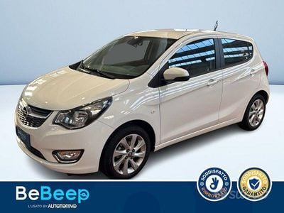 Usata Opel Karl Cosmo 75 CV (55 kW) 2015 Bianco pastello Utilitaria