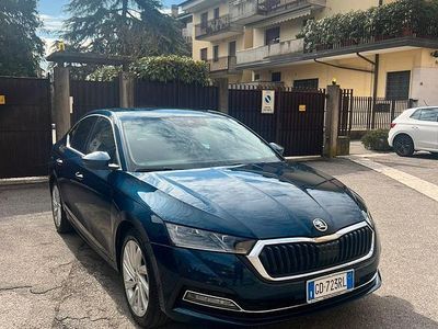 Usata Skoda Octavia 150 CV (110 kW) 2021 Blu Berlina