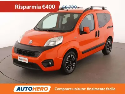Usata Fiat Qubo Lounge 95 CV (69 kW) 2016 Arancione Monovolume