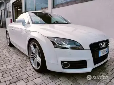Usata Audi TT Roadster S-Line 211 CV (155 kW) 2014 Bianco Cabrio