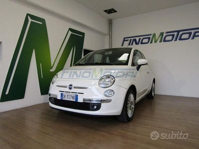 Begagnad Fiat 500 Lounge 101 HK (74 kW) 2007 Vit Halvkombi
