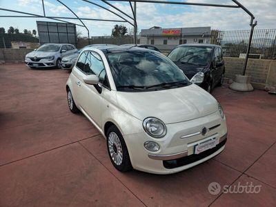 usata Fiat 500 (2007-2016) - 2009 lounge bianco perla