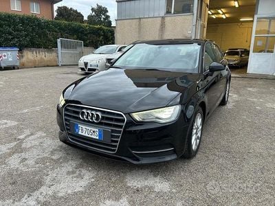 Usata Audi A3 Ambition 110 CV (80 kW) 2016 Nero Berlina