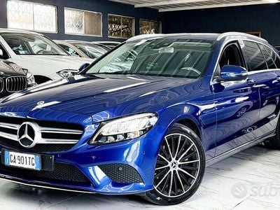 Usata Mercedes C200 Premium 160 CV (117 kW) 2020 Blu Station wagon