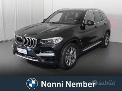 Usata BMW X3 xLine 190 CV (139 kW) 2021 Nero SUV