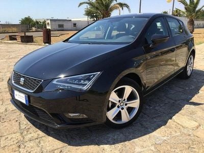 Käytetty Seat Leon 110 HP (80 kW) 2018 Musta Sedan