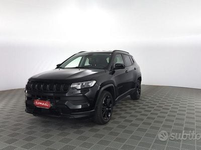 Usata Jeep Compass Night Eagle 131 CV (96 kW) 2022 Solid black SUV