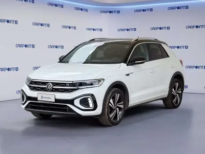 Usata VW T-Roc R-line 110 CV (80 kW) 2022 Bianco SUV