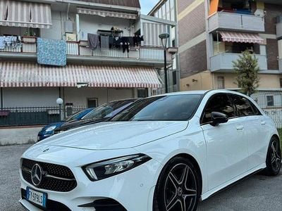 Usata Mercedes A200 Premium 150 CV (110 kW) 2019 Bianco Berlina
