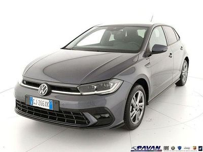 Usata VW Polo R-line 95 CV (69 kW) 2022 Grigio Utilitaria
