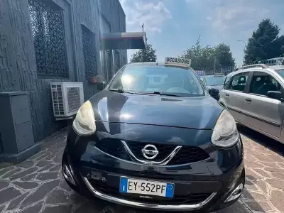 Usata Nissan Micra Visia 80 CV (58 kW) 2015 Nero Utilitaria