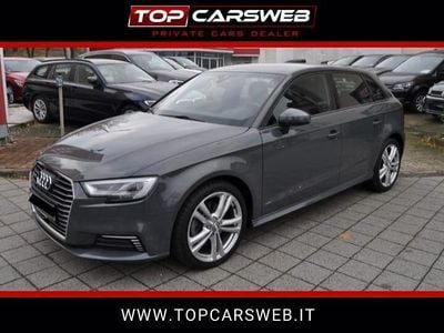 Usata Audi A3 Sportback S-Line 149 CV (109 kW) 2019 Grigio Utilitaria