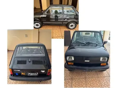 Usata Fiat 126 24 CV (17 kW) 1982 Nero Utilitaria