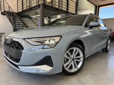 Usata Audi A3 Advanced Plus 116 CV (85 kW) 2025 Grigio Berlina