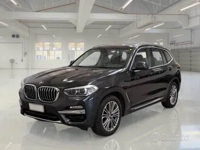 Usata BMW X3 Luxury Line 190 CV (139 kW) 2019 Nero SUV