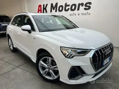 Usata Audi Q3 S-Line 150 CV (110 kW) 2020 Bianco SUV