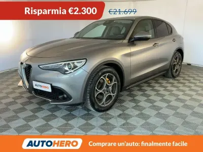 Brugt Alfa Romeo Stelvio Executive 190 HK (139 kW) 2018 Grå SUV