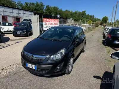 Usata Opel Corsa Sport 95 CV (69 kW) 2014 Nero Utilitaria