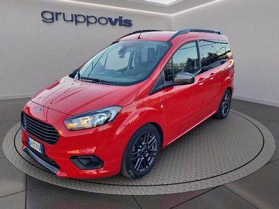 Usata Ford Tourneo Courier Sport 101 CV (74 kW) 2022 Race red Monovolume