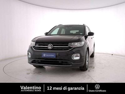 Usata VW T-Cross R-line 95 CV (69 kW) 2022 Nero SUV