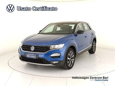 Usata VW T-Roc Style 115 CV (84 kW) 2021 Blu SUV