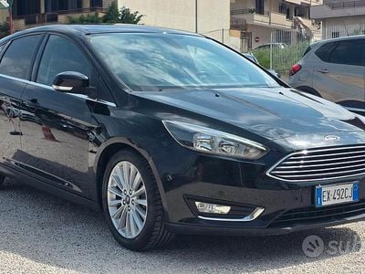 Occasion Ford Focus Titanium 120 PK (88 kW) 2015 Zwart Sedan