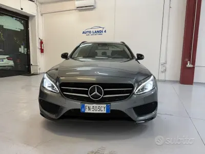 Usata Mercedes C250 Premium 204 CV (150 kW) 2018 Grigio Station wagon